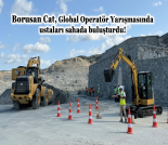 İş Makinası - BORUSAN CAT, GLOBAL OPERATÖR YARIŞMASINDA USTALARI SAHADA BULUŞTURDU Forum Makina